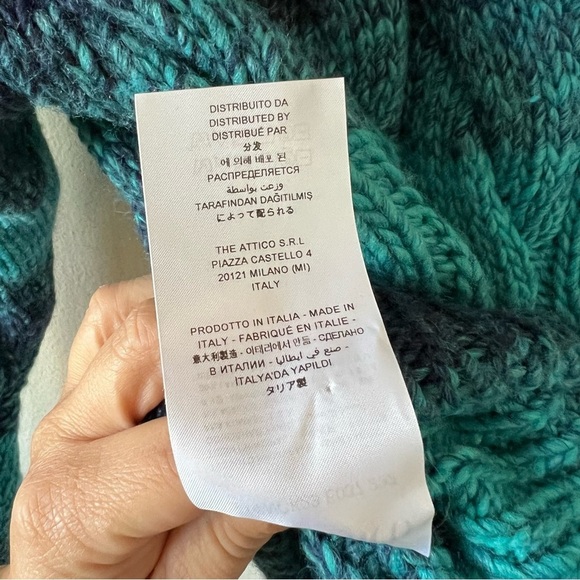 NWT The Attico Kenna Sweater - Picture 9 of 9